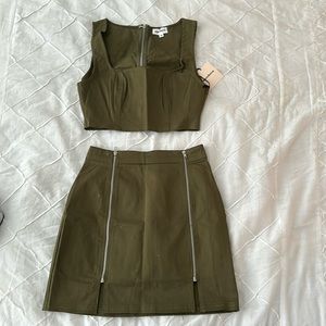 Two Piece Skirt Set